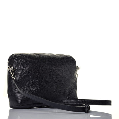 Balenciaga Agneau Classic Hardware XS Reporter Crossbody Black 2 of 7