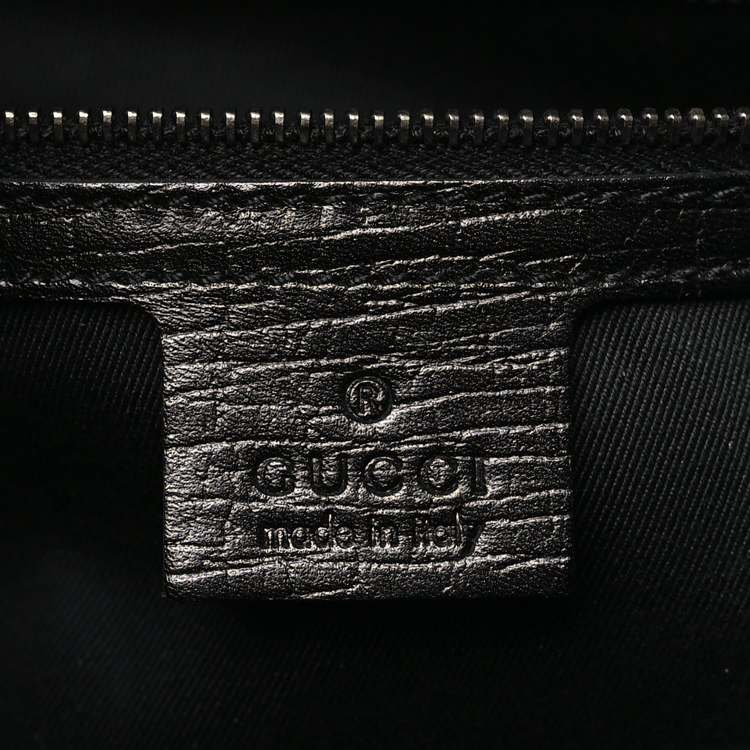 Gucci Monogram Bamboo Bullet Bag Black 6 of 10