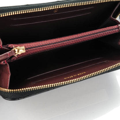 Chanel Lambskin Quilted Small Trendy CC Zip Around Wallet Black 5 of 8