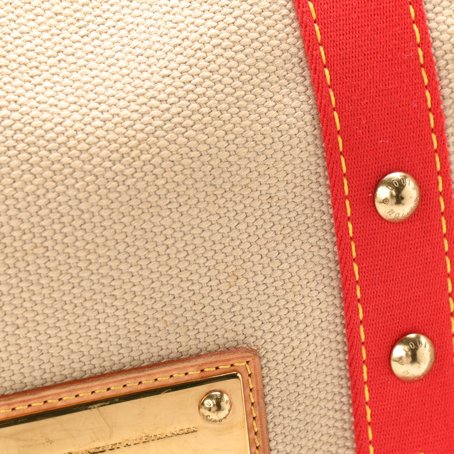 Toile Antigua Besace PM Messenger Beige