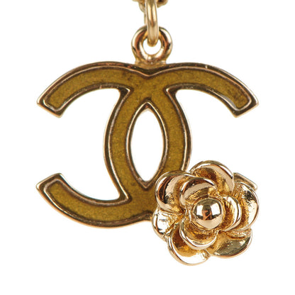 Chanel Enamel CC Camellia Necklace Gold 3 of 5