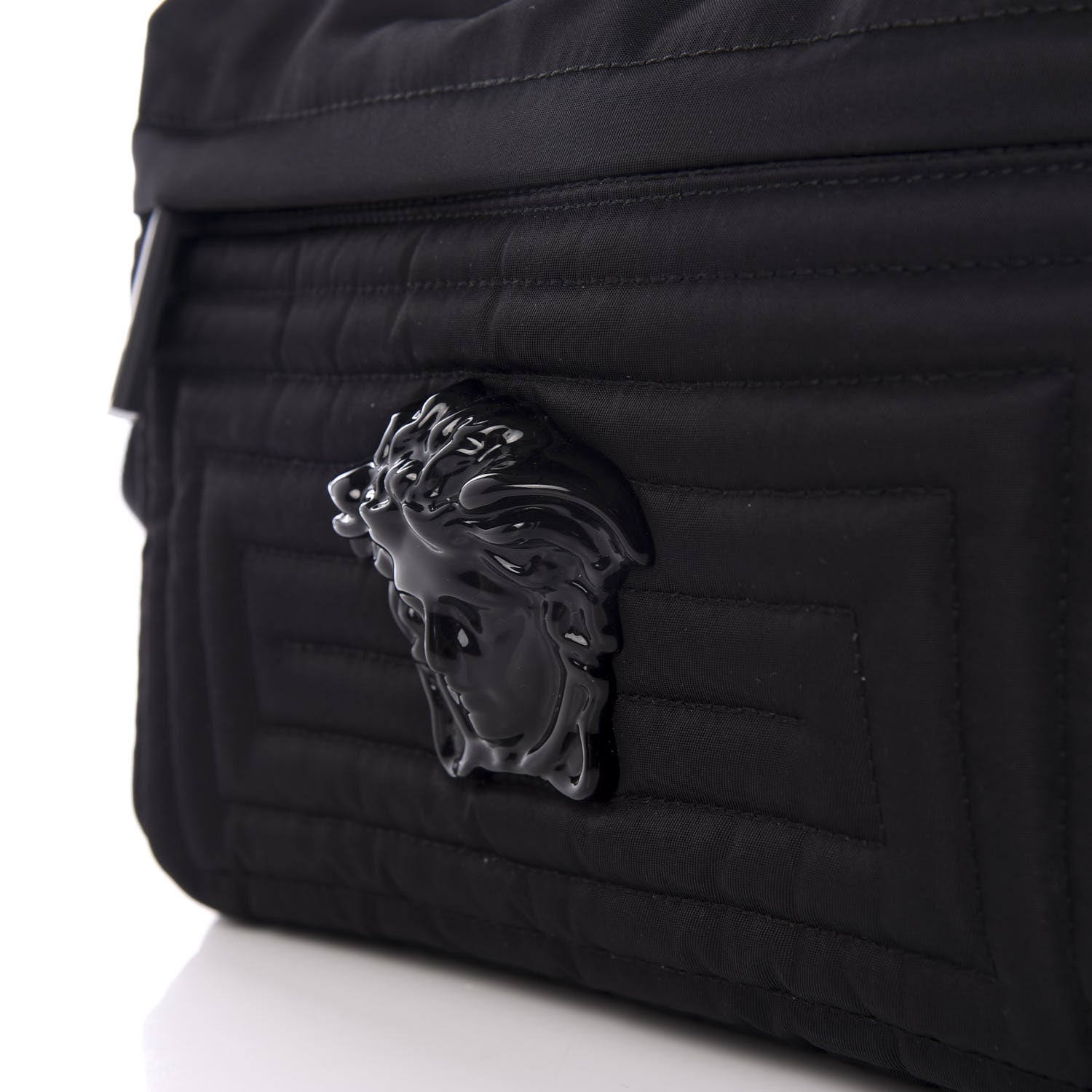 Versace Nylon Palazzo Medusa Belt Bag Black 9 of 9