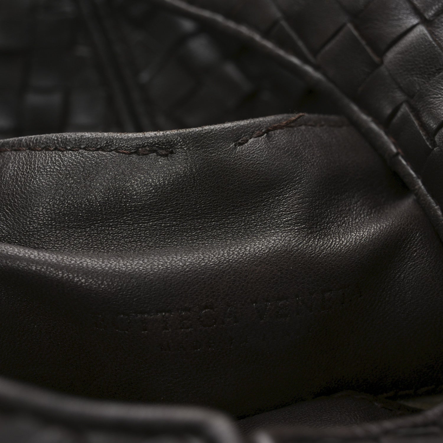 Bottega Veneta Nappa Intrecciato Ball Hobo Ebano 10 of 11