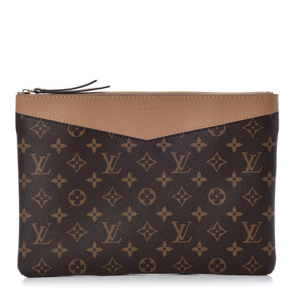 Louis Vuitton Monogram Daily Pouch Sesame 1 of 9