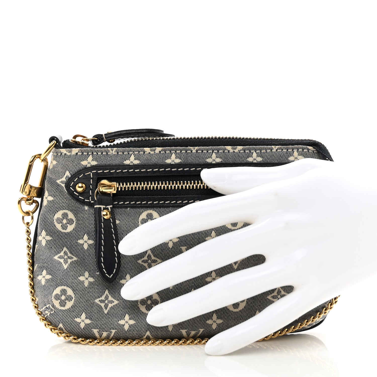 Louis Vuitton Monogram Idylle Mini Pochette Accessories Encre 2 of 6