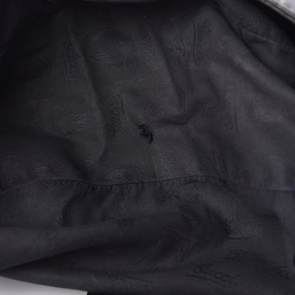Gucci Guccissima Large New Ladies Web Hobo Black 11 of 13