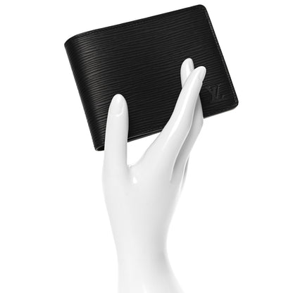 Louis Vuitton Epi Multiple Wallet Black 2 of 6
