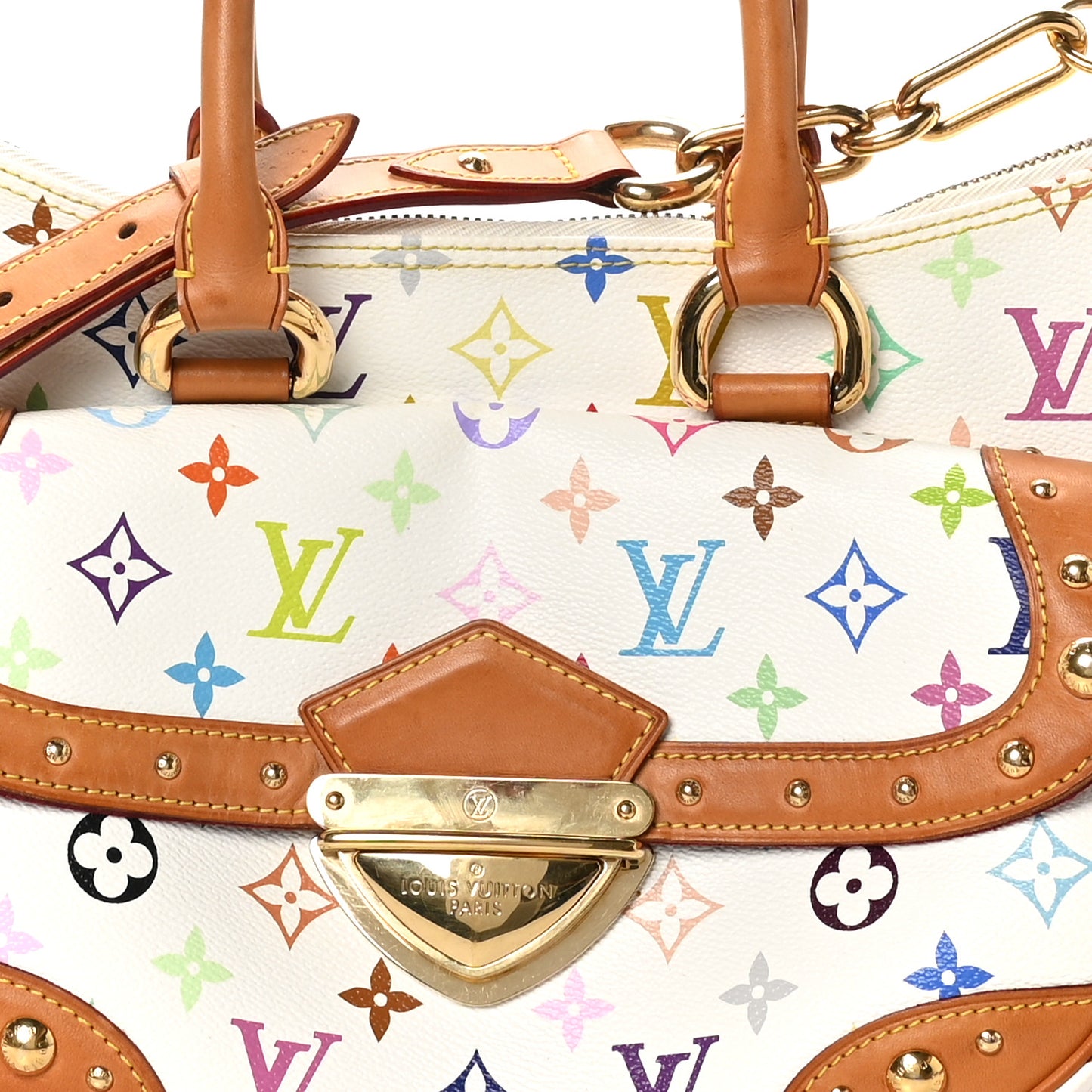 Monogram Multicolor Rita White