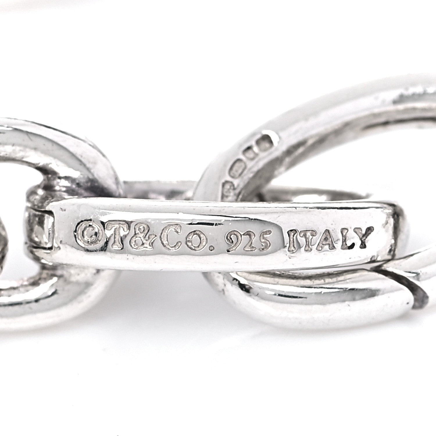 Tiffany Sterling Silver Charm Bracelet 9 of 10