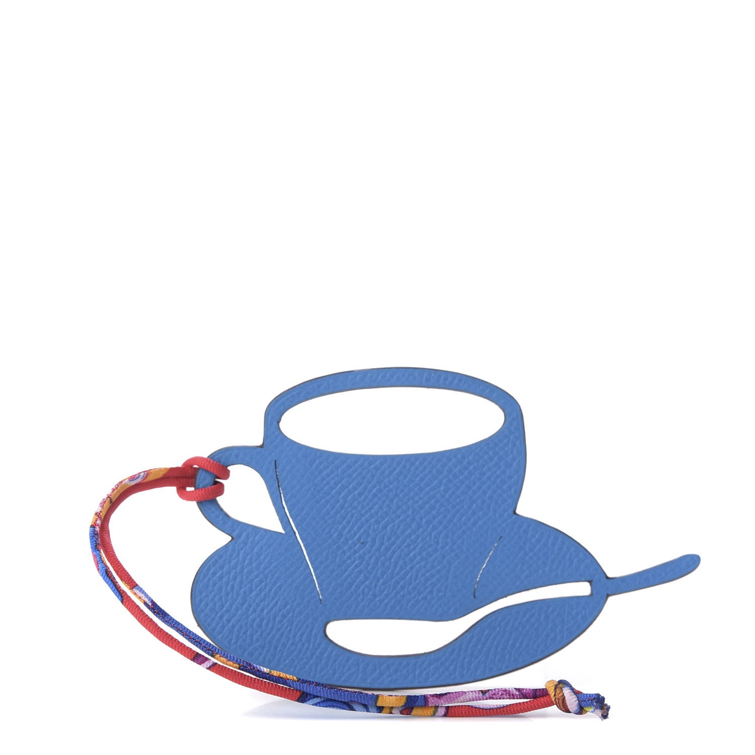 Hermes Togo Epsom Petit H Coffee Cup Charm Black 1 of 4