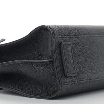 Saint Laurent Grained Calfskin Nano Sac De Jour Souple Black 4 of 10