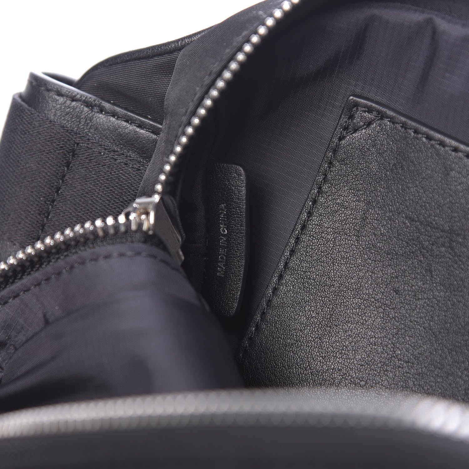 Burberry Econyl Logo Print Bum Bag Black 7 of 12