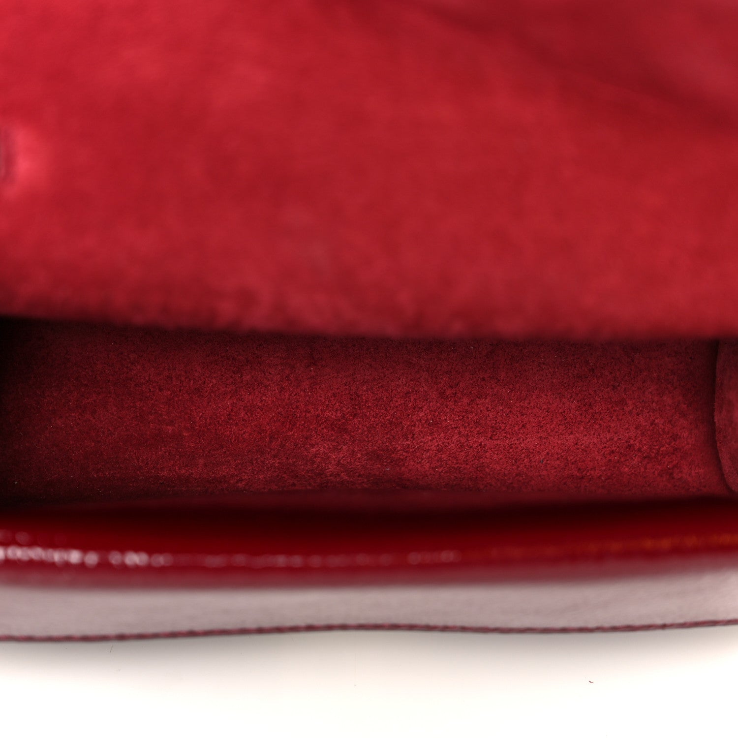 Gucci Crinkled Patent Mini Dionysus Shoulder Bag Rosso Ancora Red 5 of 10