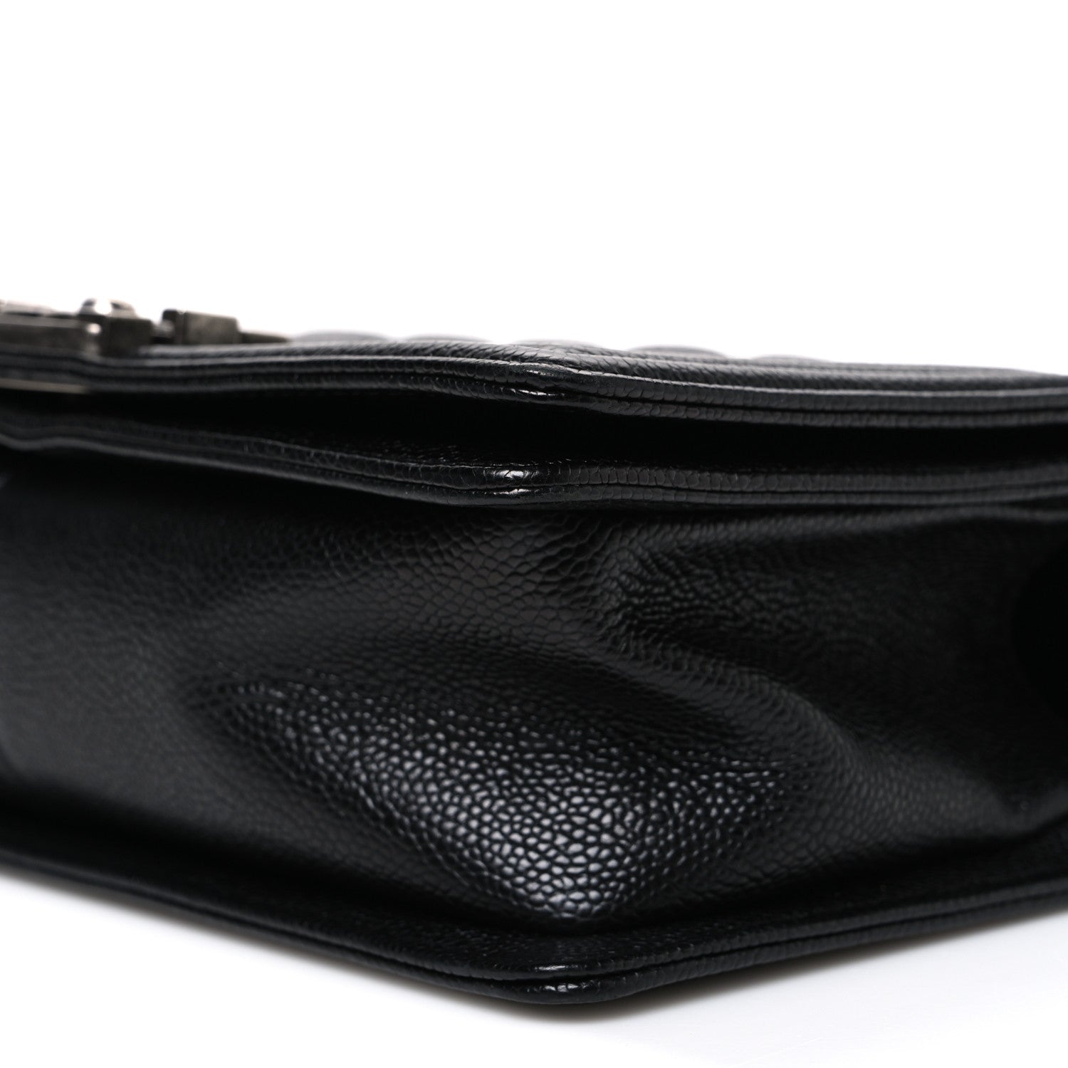 Chanel Caviar Quilted Medium Boy Flap Black 10 of 10