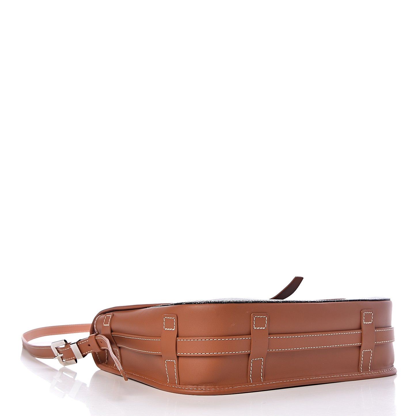 Goyardine Belvedere II MM Messenger Bag Black Gold