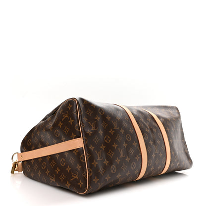 Louis Vuitton Monogram Keepall Bandouliere 55 3 of 10
