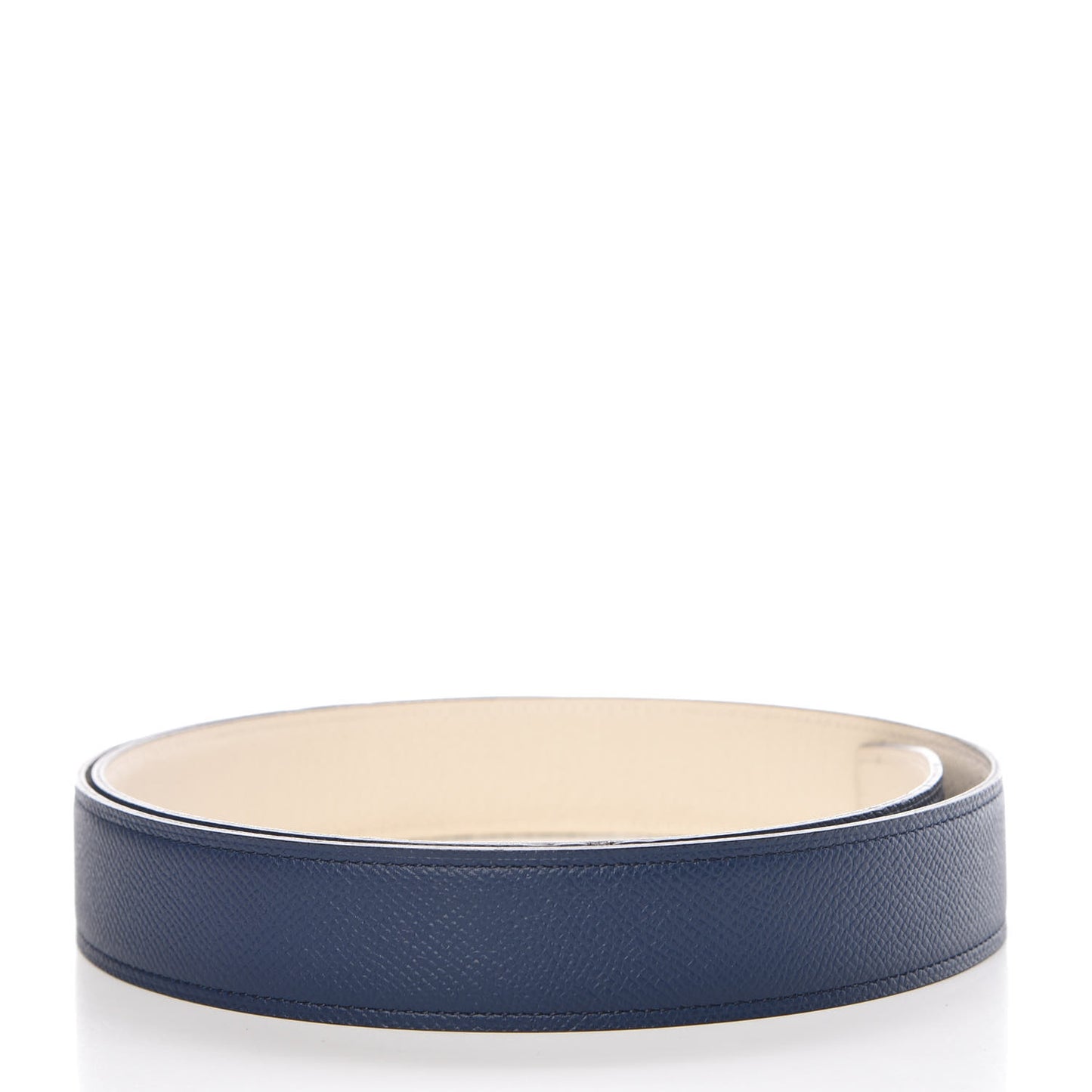 Epsom 32mm Belt Strap 90 Bleu De Malte Craie