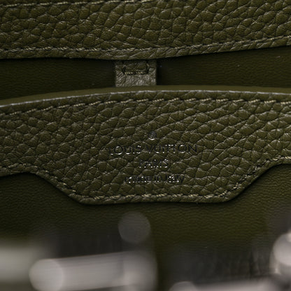 Louis Vuitton Taurillon Capucines BB Khaki 6 of 8