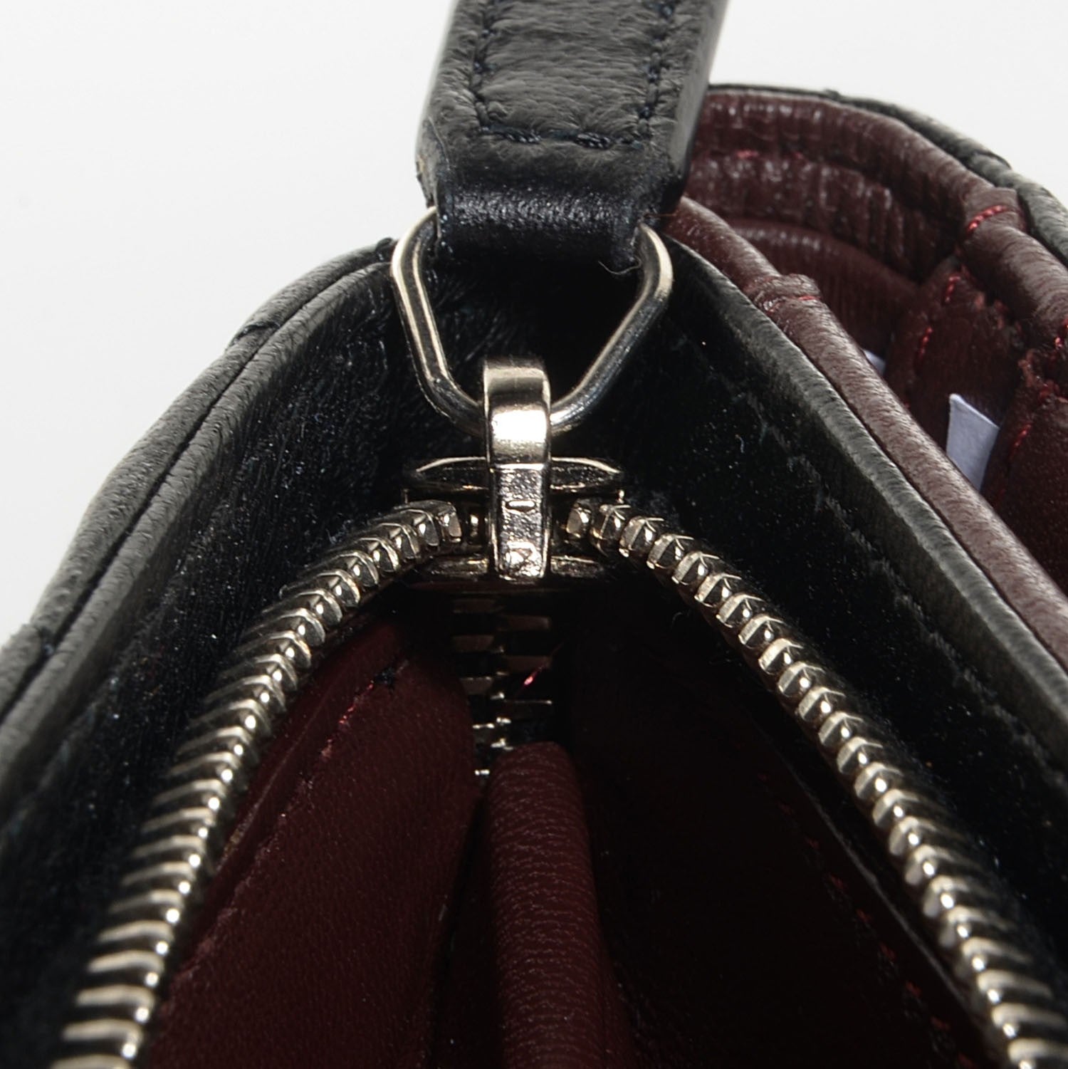 Chanel Lambskin L-Zip Pocket Wallet Black 11 of 12