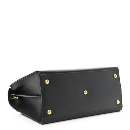 Christian Dior Box Calfskin Medium St. Honore Tote Black 4 of 10
