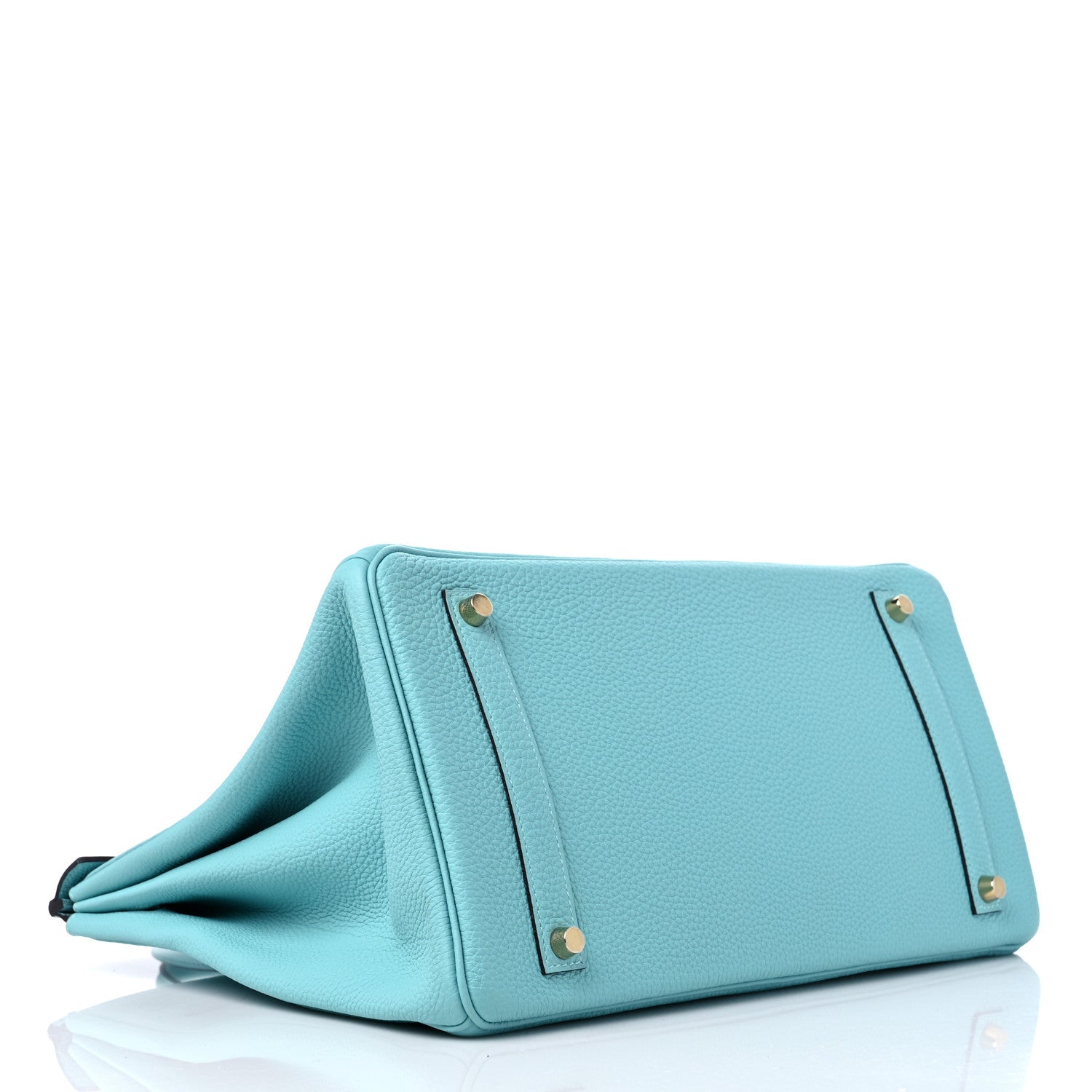 Hermes Togo Birkin 35 Bleu Atoll 4 of 9