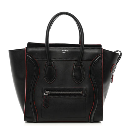 Celine Smooth Calfskin Micro Luggage Black 1 of 11