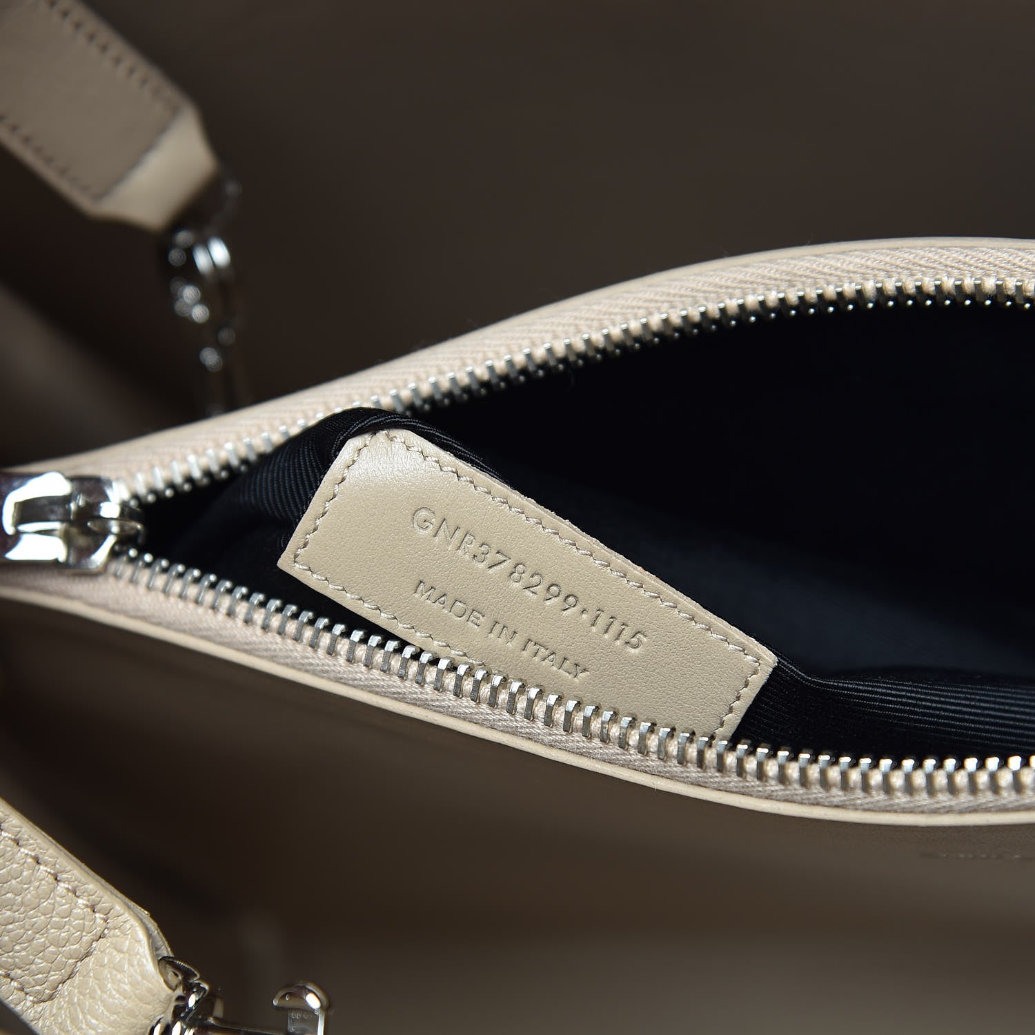 Saint Laurent Grained Calfskin Small Sac De Jour Dark Beige 7 of 10