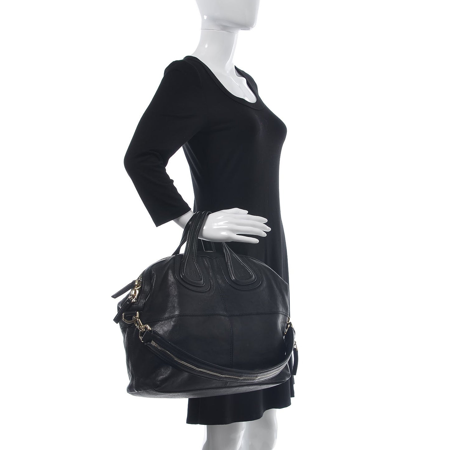 Sugar Goatskin Medium Nightingale Black