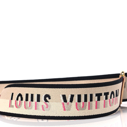 Louis Vuitton Jacquard Speedy Bandouliere 20 Shoulder Strap Black 3 of 3
