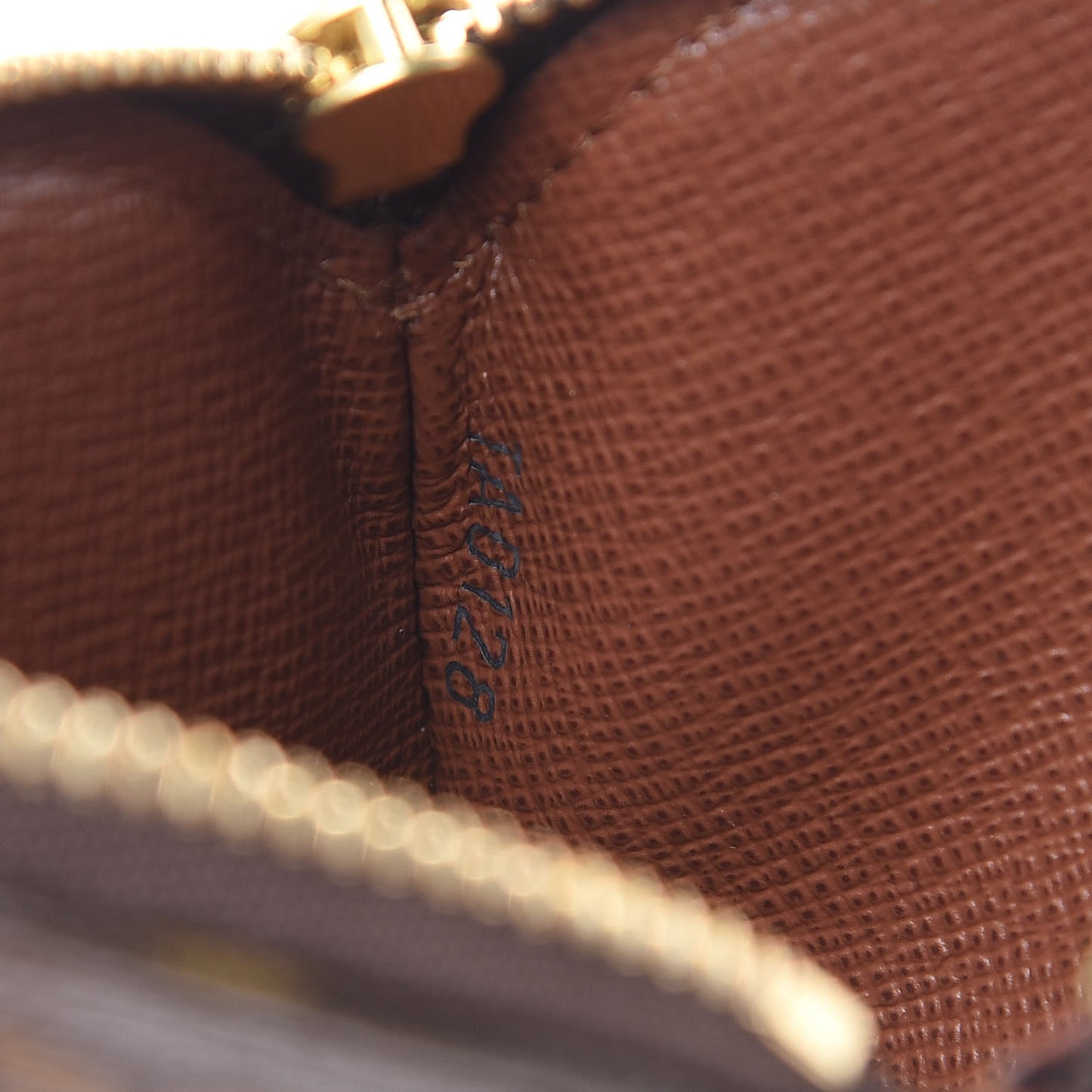 Monogram Round Coin Purse