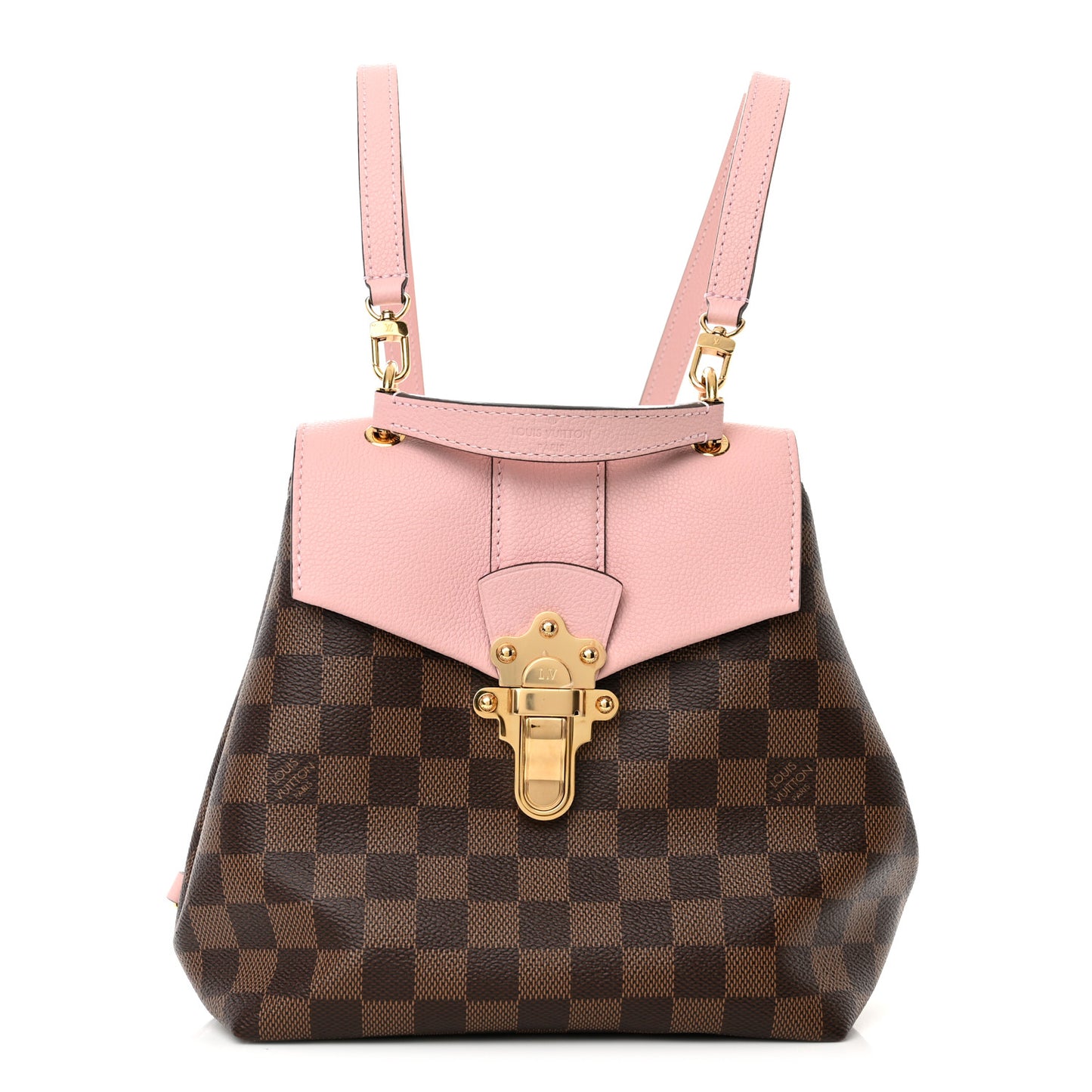 Damier Ebene Clapton Backpack Magnolia