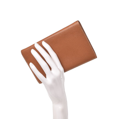 Hermes Courchevel Vison Agenda Cover Gold 2 of 13