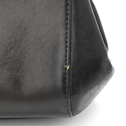 Chanel Lambskin Vertical Quilt Small Accordion Flap Black 12 of 14