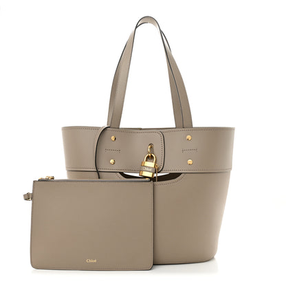 Chloe Smooth Grained Calfskin Medium Aby Tote Motty Grey 3 of 11