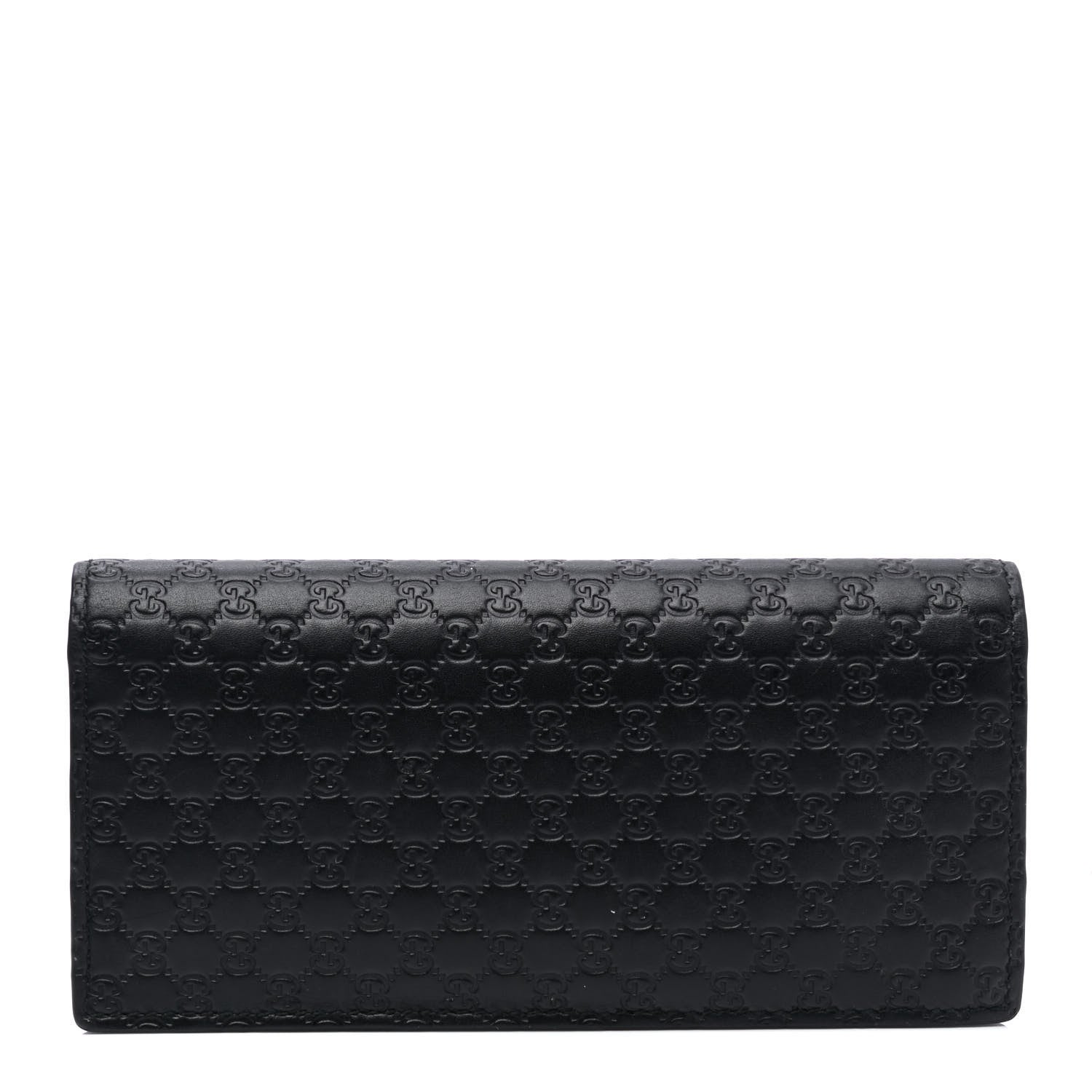 Gucci Microguccissima Bi-Fold Organizer Wallet Black 1 of 5