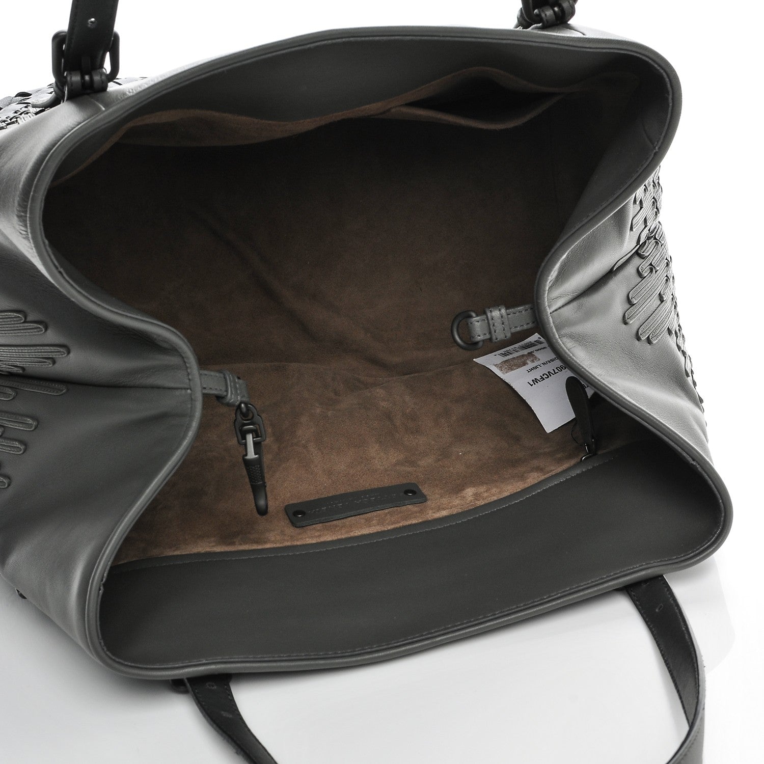 Bottega Veneta Nappa Intrecciato Medium Flow Wave Tote Ardoise 5 of 6