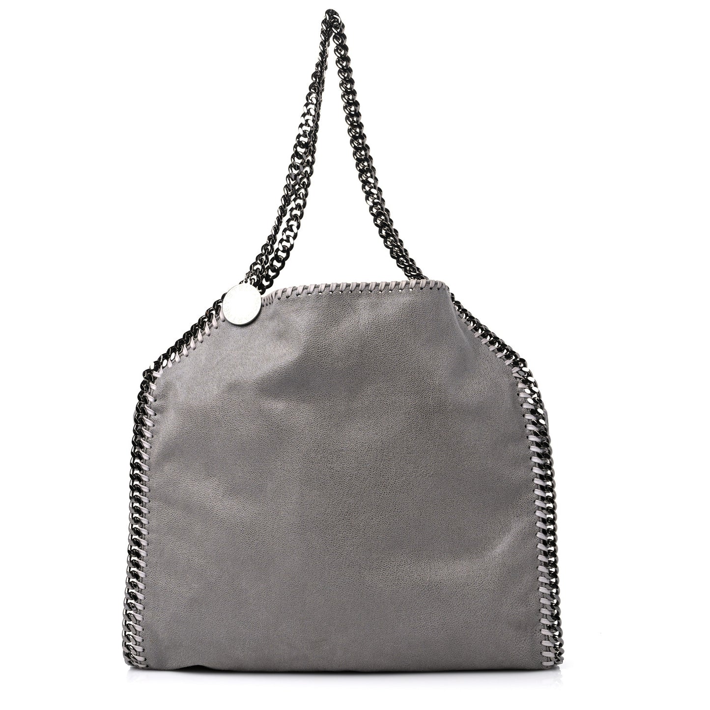 Shaggy Deer Small Falabella Tote Light Grey