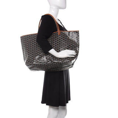 Goyard Goyardine Saint Louis GM Black Gold 2 of 9