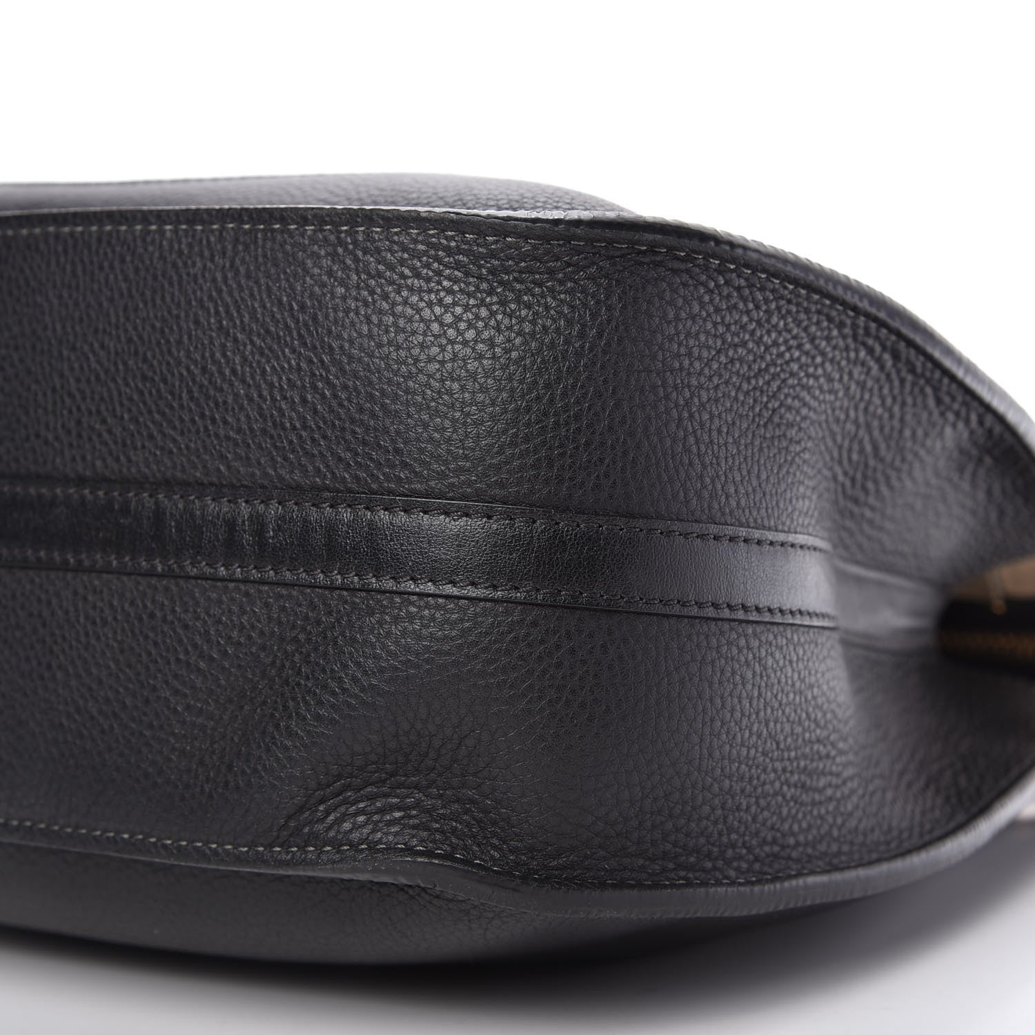 Chloe Grained Calfskin Small Hayley Hobo Black 7 of 8