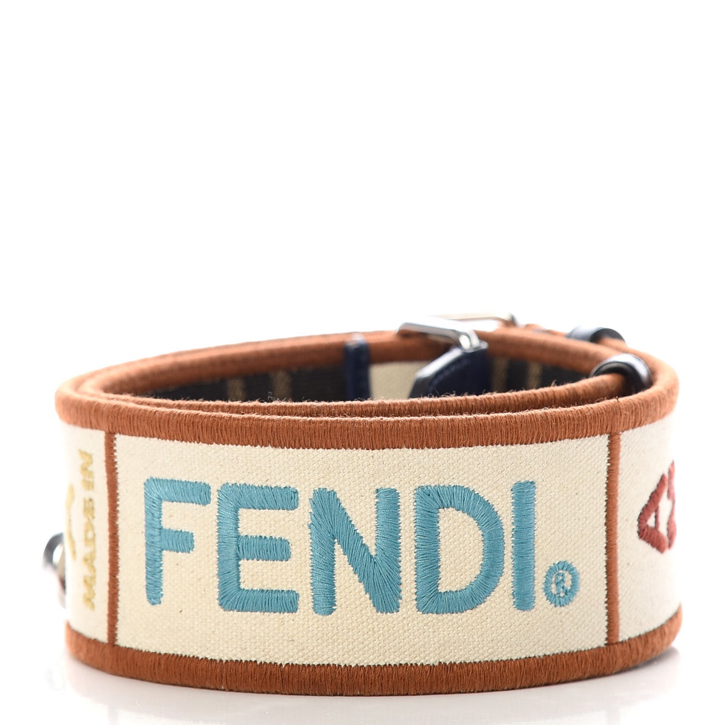 Canvas Calfskin FF Adjustable Strap You Multicolor