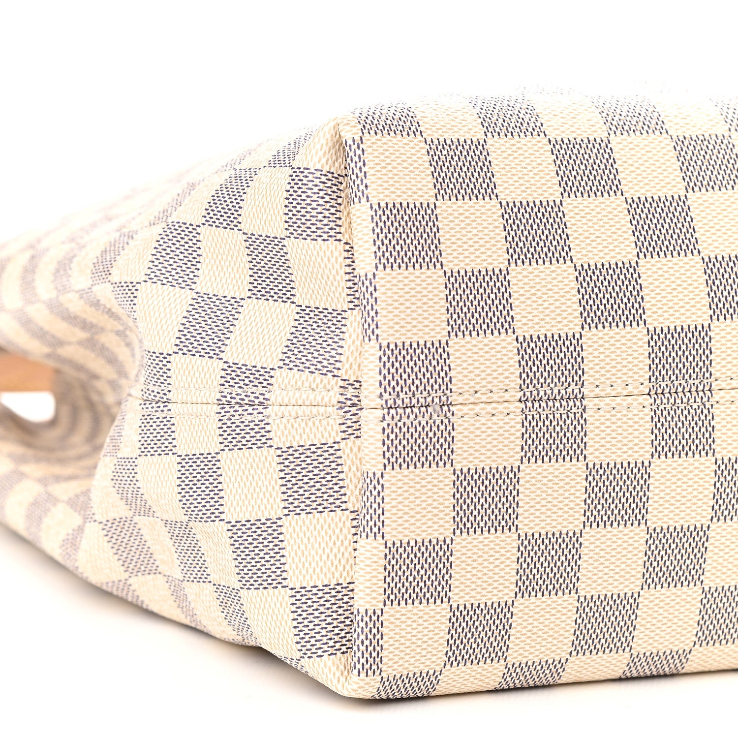 Louis Vuitton Damier Azur Graceful MM Rose Ballerine 9 of 10