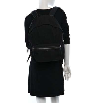 Saint Laurent Canvas Cit-E Backpack Black 2 of 14