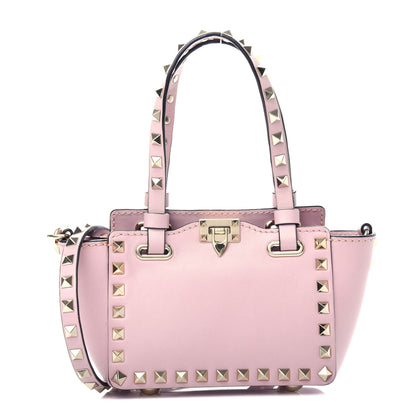 Valentino Garavani Vitello Micro Rockstud Tote Cipria 1 of 10