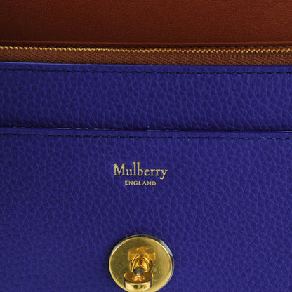 Mulberry Small Classic Grain Calfskin Small Darley Indigo 5 of 7