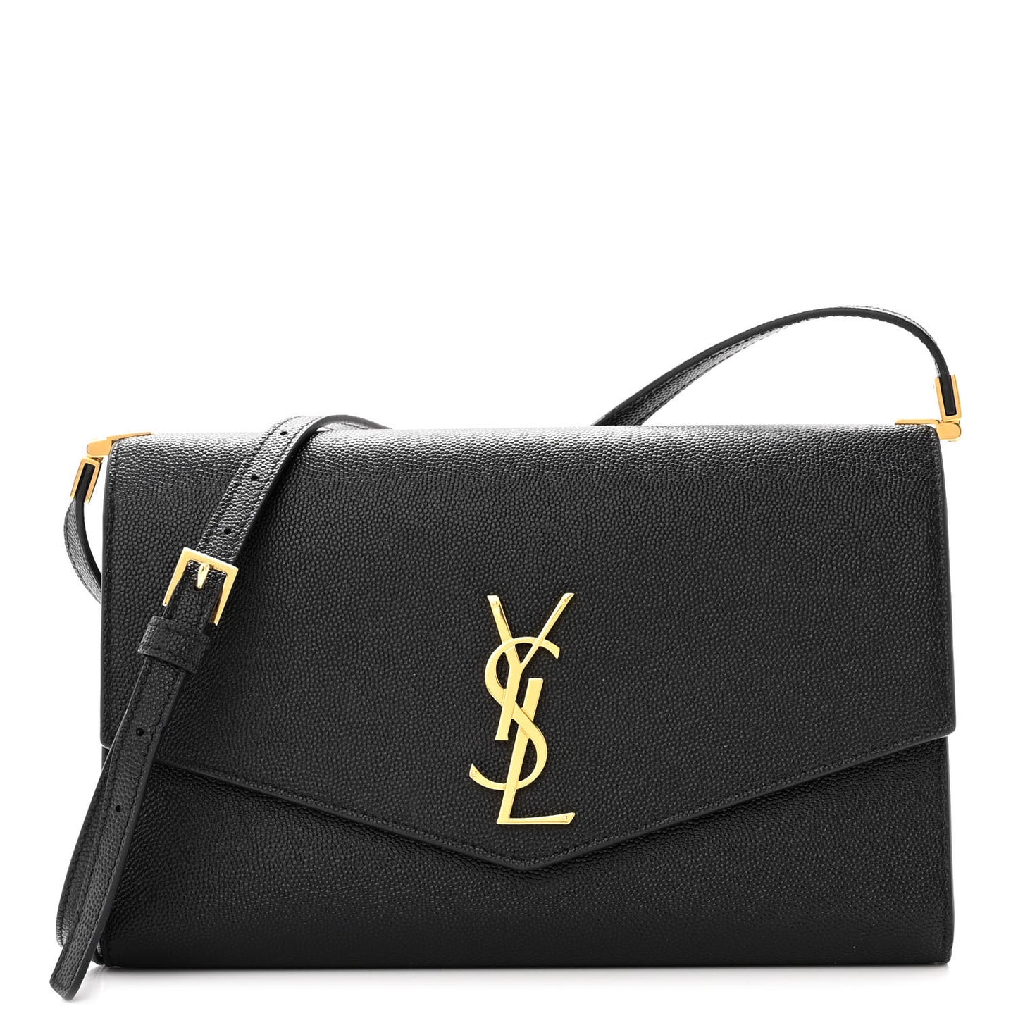 Grain De Poudre Mini Uptown Crossbody Bag Black