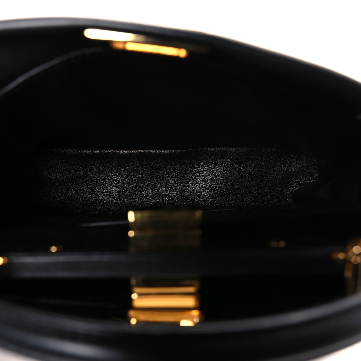 Nappa Mini Peekaboo Iconic Satchel Black