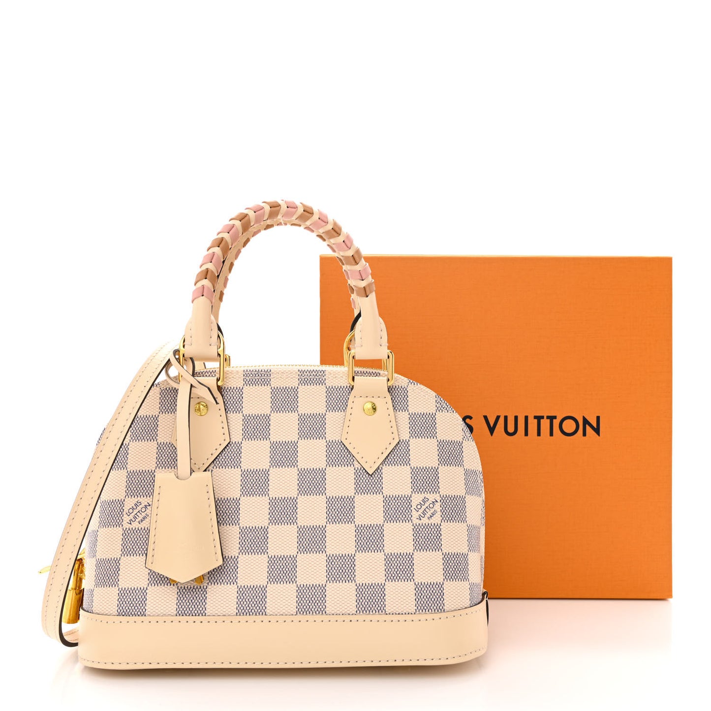 Damier Azur Braided Alma BB