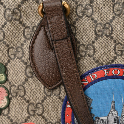 Gucci Soft GG Supreme Monogram Courrier Medium Crossbody Tote Beige New Acero 16 of 16