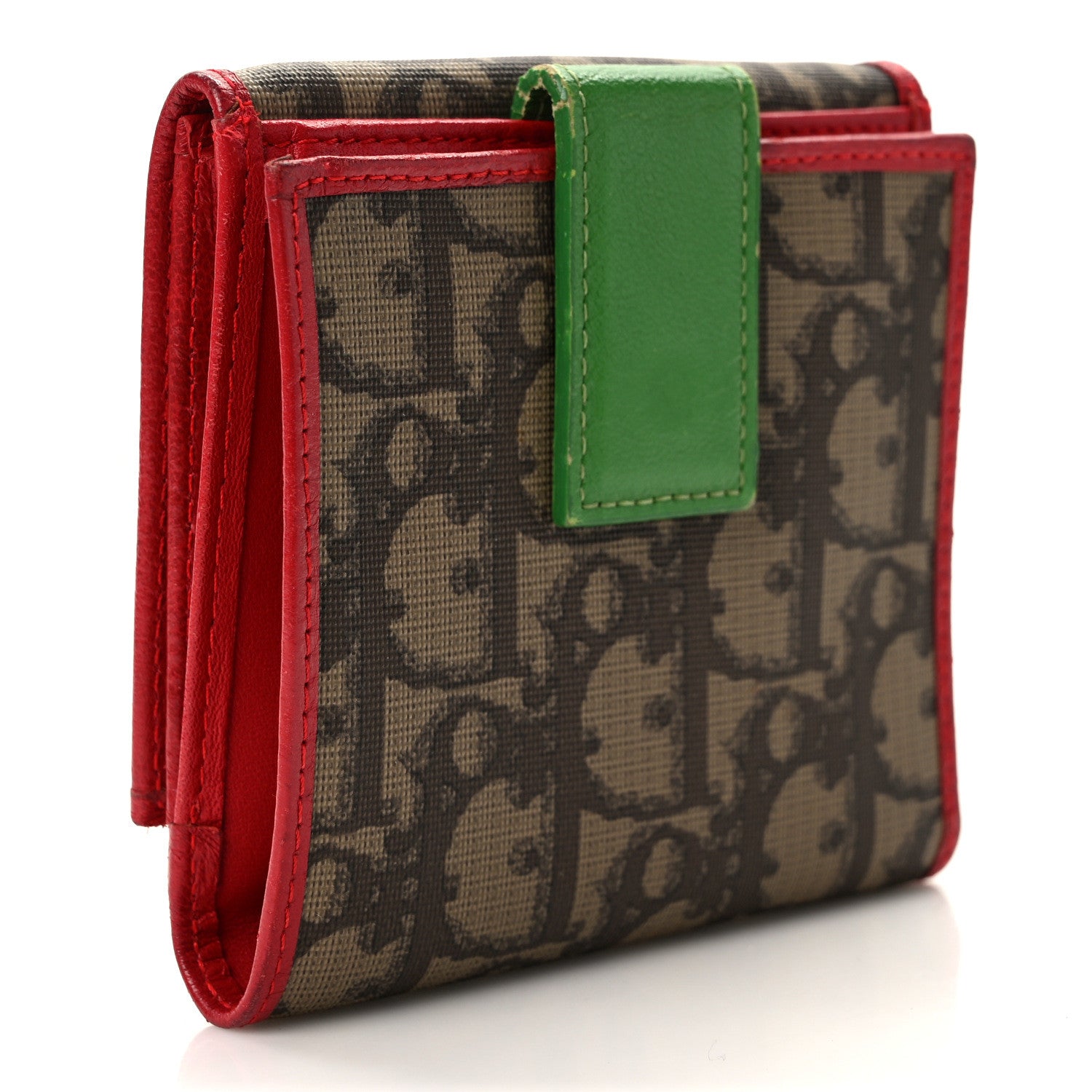 Christian Dior Monogram Rasta Wallet Beige 3 of 10