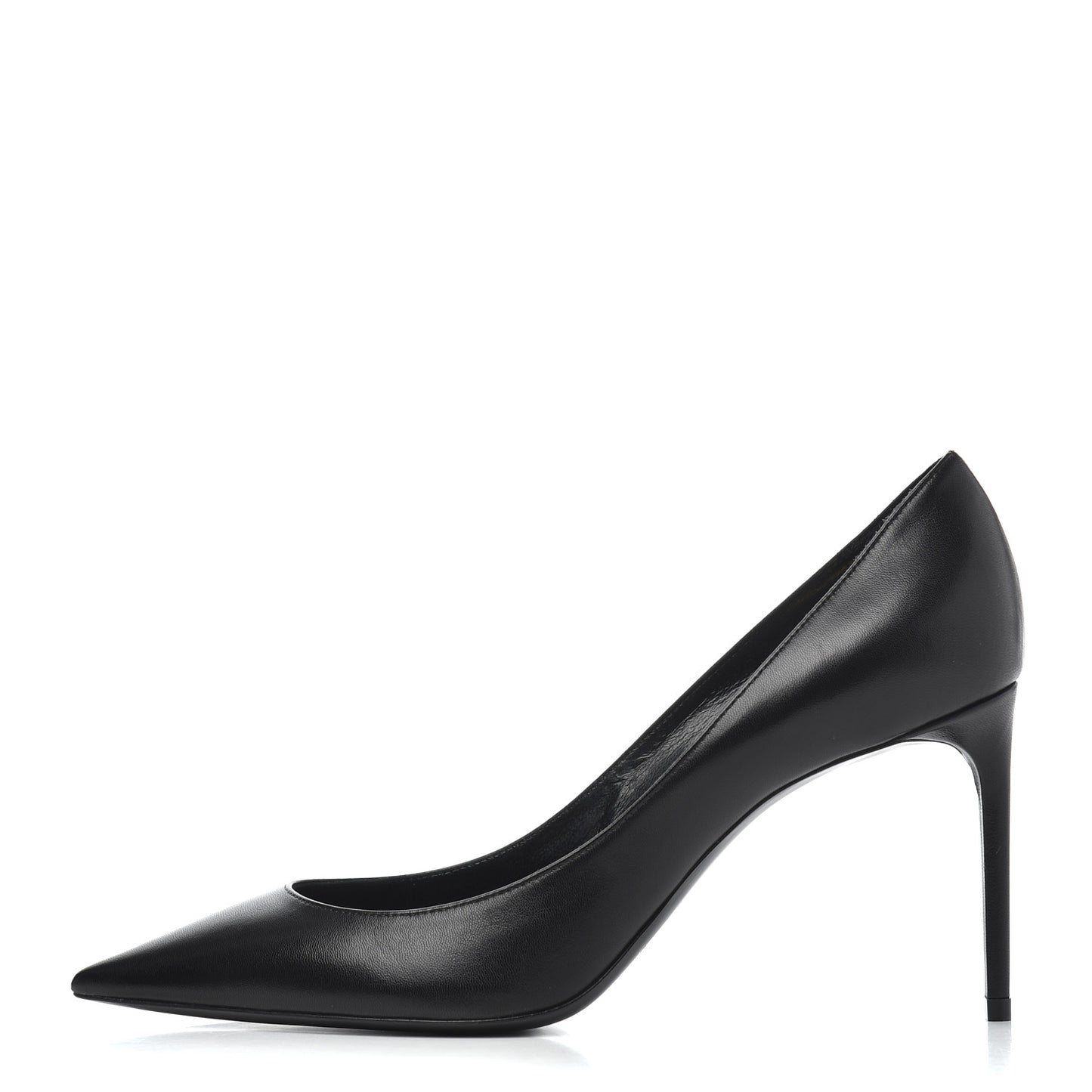 Calfskin Zoe 85 Pumps 38.5 Black